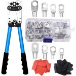 Pince a sertir electrique multicouche awg 10 - 0, 6 - 50 mm� pince � sertir cosses avec bornes � anneau ...