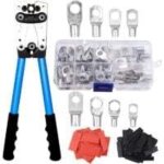 Pince a sertir electrique multicouche awg 10 - 0, 6 - 50 mm� pince � sertir cosses avec bornes � anneau ...