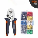 Pince sertir embouts 0, 25 - 6mm cble auto - ajustable empreinte carre cosse de cble