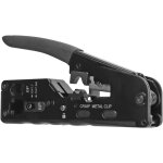 Pince  sertir ethernet modulaire multifonctionnelle (cat5, cat6, cat7) pour sertir / dnuder / couper ...