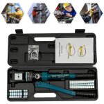 Pince � sertir hydraulique - 16 - 300 mm� - pince � sertir hydraulique avec 11 paires de ces pinces hydrauliqu ...