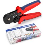 Pince � sertir outil de sertissage kit awg23 - 7 / 0. 25 - 10mm� avec 1200 cosses de c�bles isol�es � ...