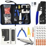 Pince � sertir rj45, outil de sertissage ethernet tout - en - un avec passage de c�ble pour connecteurs ...