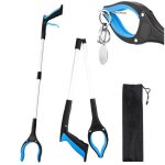 Pince telescopique avec crochet magn�tique, pince ramasse objet, ramasseur de d�chets, outils de ramassage ...