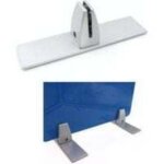 Pinces verre r�glable en alliage d'aluminium pince de table en plexiglas support de cloison clip de s�paration ...