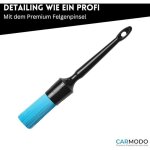 Pinceau premium detailing pour l'entretien de la voiture - pinceau de nettoyage extrêmement résistant, ... Pinceau premium detailing pour l'entretien de la voiture - pinceau de nettoyage extrêmement résistant, ...