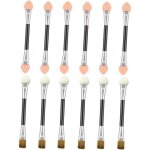 Pinceaux ombre � paupi�res - 12 pinceaux ombre � paupi�res � eponge, double face et double t�te, applicateur ...