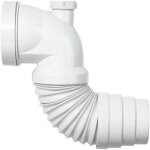 Pipe coud�e extensible avec piquage