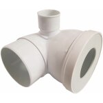 Sas - pipe courte mle 90 degr  piquage gauche