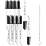 Pipettes en verre, compte - gouttes en verre calibr� � bout droit et coud�, pipette gradu�e en verre ...