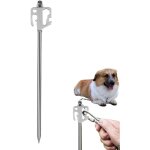 Piquet d'attache pour chien piquet � enfoncer dans le sol