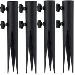 Piquets d'clairage de jardin, piquets d'clairage d'extrieur pour lampe torche - lot de 4 lampe torche ...