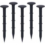 Deesse shop - piquets de fixation de jardin en plastique, piquets de jardin pour fixer la protection ...