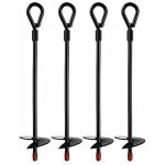 Vurahome - piquet de terre 4pcs ancres au sol , ancrages de terre robustes pour tari�res de 15 pouces, ...