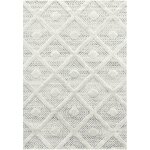 Pisa - tapis en relief berb�re melia cr�me (160x230cm)