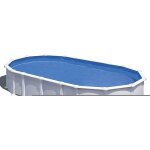 Gre - piscine acier blanc hati ovale 7, 44 x 3, 99 x 1, 32 m - gr