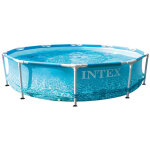 Piscine beachside metal frame 305x76 cm intex