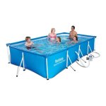 Bestway ? piscine hors sol steel - pro 400 ? tritech pvc - polyester 3 couches ? structure acier anti ...