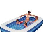Bakaji - piscine gonflable gante 200 x 150 cm