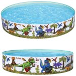 Piscine de jardin pour enfants dinosaure 183 x 38 cm bestway 55022 Piscine de jardin pour enfants dinosaure 183 x 38 cm bestway 55022