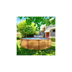 M&s - piscine hors - sol acier aspect bois diamètre 4, 90m - osmose M&s - piscine hors - sol acier aspect bois diamètre 4, 90m - osmose