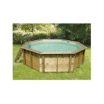 Ubbink - piscine oc�a 580 - � 5, 80 x h 1, 30 m - couleur liner: sable