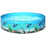 Piscine en plastique dur portable sans gonflage piscine pliable piscine familiale piscine ronde pour ...