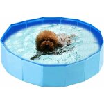Piscine pliable pour chien, pataugeoire pour chien, piscine pour chien, bleu - ensoleill�