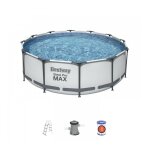 Piscine hors sol 56418 ronde steel pro max? 366x100cm bestway