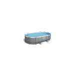 Bestway - piscine hors sol ovale power steel 488 x 305 x 107 cm avec accessoires