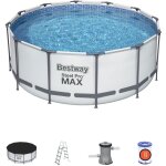 Piscine hors - sol tubulaire bestway steel pro max 366x122 cm Épurateur à cartouche de 2 006 l / h bâche ... Piscine hors - sol tubulaire bestway steel pro max 366x122 cm Épurateur à cartouche de 2 006 l / h bâche ...