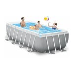 Piscine tubulaire rectangulaire intex prism frame 4 x 2 x 1, 22 m