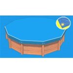 Piscineo - bche hiver eco bleue compatible piscine modle vanille