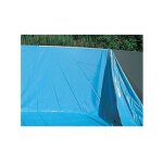 Piscineo - liner bleu 50 / 100 piscine ronde  5. 50m h 1. 20 / 1. 32m overlap