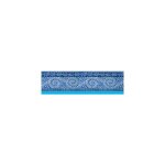 Piscineo - liner piscine 75 / 100 bleu foncé frise carthage 5x3m h1. 32m Piscineo - liner piscine 75 / 100 bleu foncé frise carthage 5x3m h1. 32m
