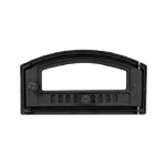 Pisla - porte de four � bois htt 131 noire