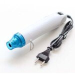 Jalleria - pistolet  air chaud portatif 300 w, mini pistolet  air chaud pour gaufrage, outil chauffant, ...