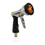 Pistolet d'arrosage metal buse de pulv�risation de tuyau en m�tal robuste mod�le de pulv�risation �9 ...