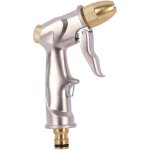 Pistolet d'arrosage m�tal, pistolet � eau haute pression, pistolet pulv�risateur pour tuyau d'arrosage ...