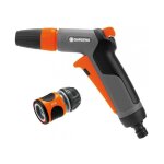 Pistolet d'arrosage multijet gardena 18301 - 32 - raccord aquastop