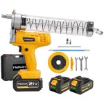 Pistolet à cartouche sans fil avec deux batteries, pistolet silicone Électrique de 600g / 400g, 4 vitesses, ... Pistolet à cartouche sans fil avec deux batteries, pistolet silicone Électrique de 600g / 400g, 4 vitesses, ...