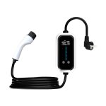 Pistolet de charge ev de type 2 de norme europenne station de charge domestique 16a / 3, 5kw protection ...