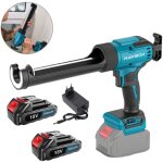 Pistolet � colle 18v, � l'�preuve des fuites, sans fil, avec fonction anti - fuite