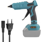 Pistolet � colle chaude sans fil pour batteries makita 11 mm. chauffe rapide. buse en cuivre polyvalente ...