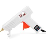 Pistolet � colle num�rique � temp�rature r�glable pour les travaux manuels, le bricolage et les r�parations ...