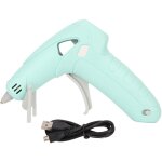Pistolet à colle sans fil 10 w, recharge usb, anti - brûlure, pour bâton de colle de 7 mm, avec batterie ... Pistolet à colle sans fil 10 w, recharge usb, anti - brûlure, pour bâton de colle de 7 mm, avec batterie ...
