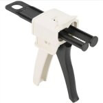 Pistolet à colle, universel 1:1 50 ml cartouche de mélange en caoutchouc de silicone distributeur de ... Pistolet à colle, universel 1:1 50 ml cartouche de mélange en caoutchouc de silicone distributeur de ...