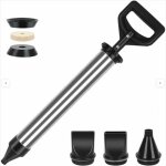 Pistolet � coulis pour mortier - pompe � mortier en acier inoxydable, seringue � mortier - manuel, avec ...
