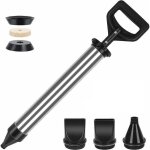 Pistolet  coulis pour mortier - pompe  mortier en acier inoxydable, seringue  mortier - manuel, avec ...