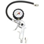 Pistolet de gonflage air comprim 0 - 16 bars jauge de pression air pneu de voiture moto pneumatique